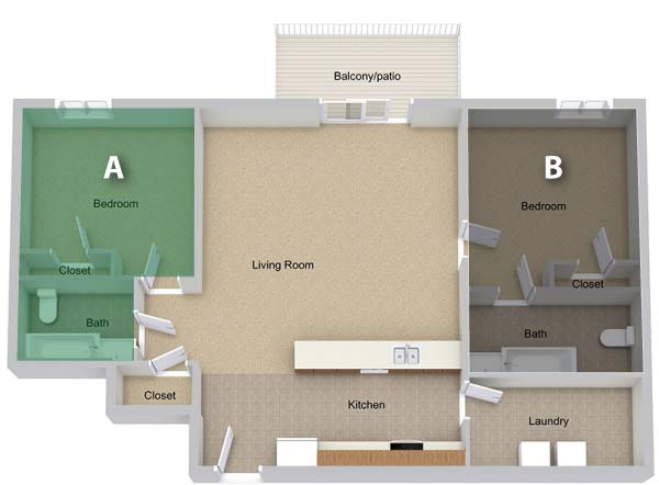 Two Bedroom (per Person)