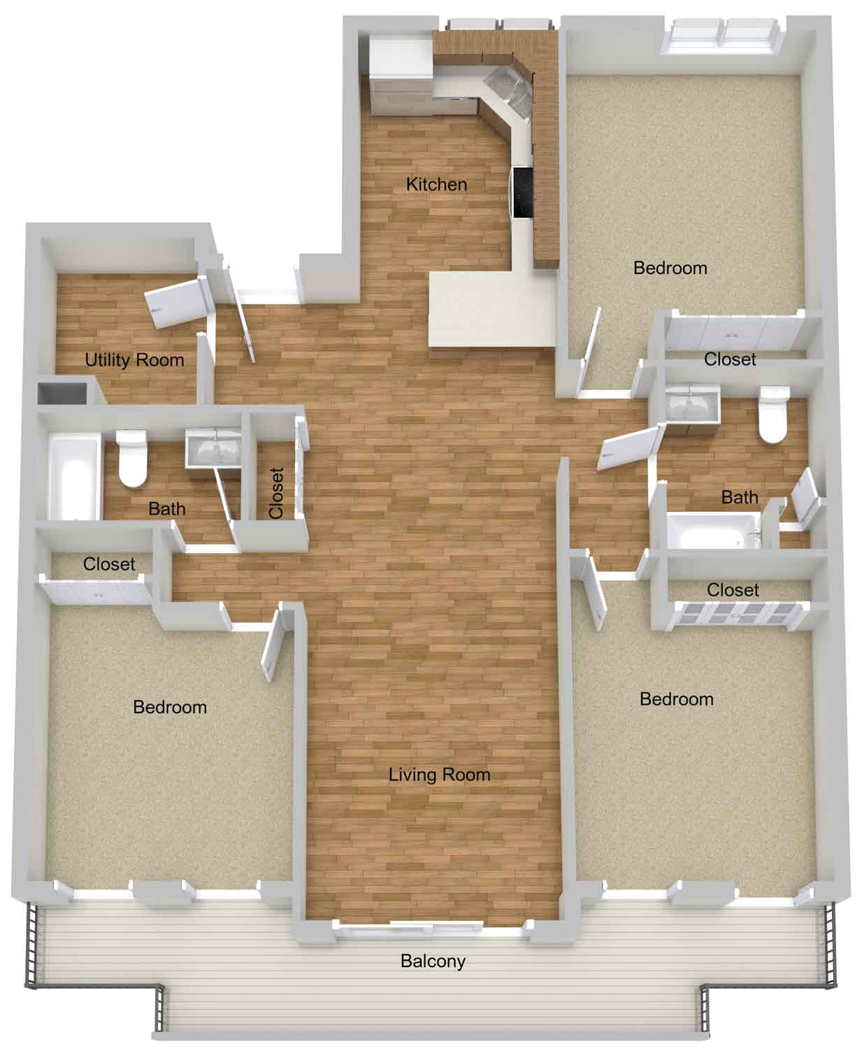 Three Bedroom 202