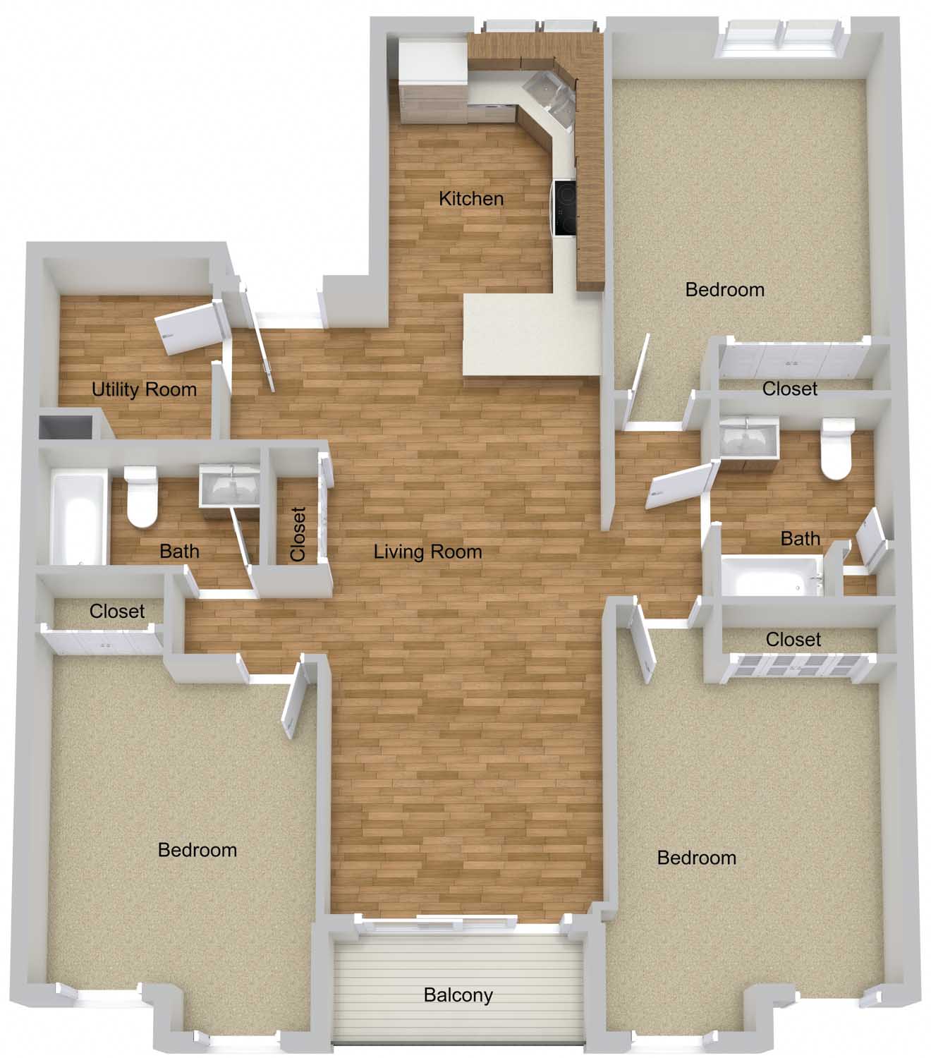 Three Bedroom 301