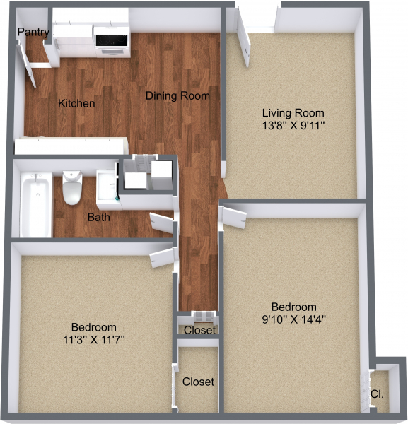 Two Bedroom